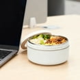 thumbnail image 2 of TIELUTT Lunch Isolé Portable Étanche Thermique en Acier Inoxydable 304 Z Wraps Réutilisables en Cire d'Abeille Wraps Alimentaires pour Sandwichs Organisation de Cuisine et Réfrigérateur Sacs de Rangement pour Légumes Sacs en Silicone Autoportants, 2 of 4