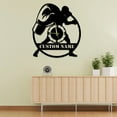thumbnail image 3 of Craftnamesign Custom Boxing Player Wall Clock For Man Cave Sport Club Wall Art, 3 of 4