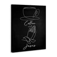thumbnail image 3 of Stupell Industries Coffee & Jesus Prayer Food & Beverage Painting Wrapped Canvas Canvas Art Print Wall Art, 16 x 20, 3 of 7