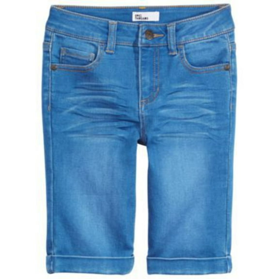 Epic Threads Big Girls Denim Bermuda Shorts, 14