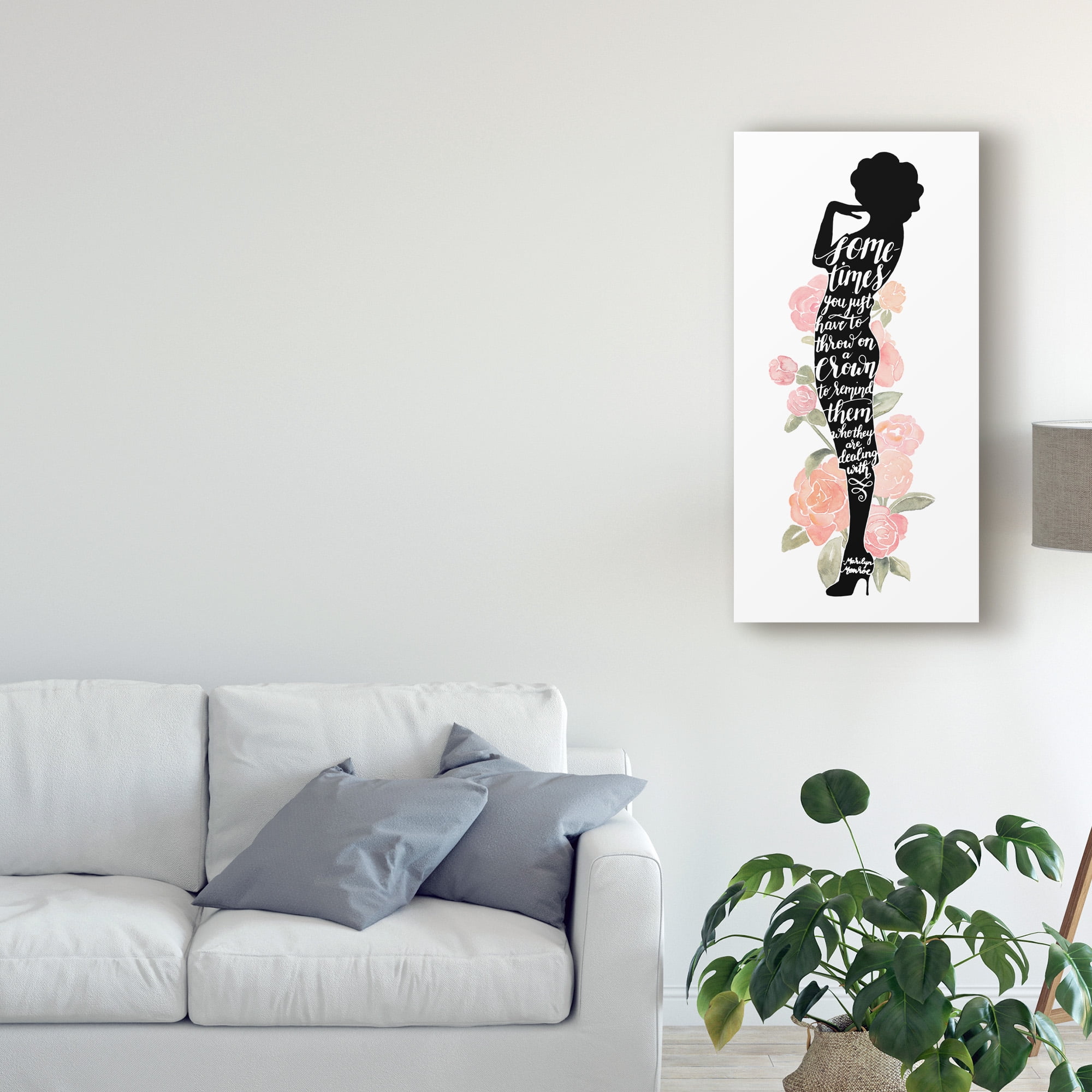 Trademark Fine Art 'Iconic Woman I' Canvas Art by Grace Popp