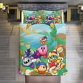 thumbnail image 7 of Kirby's Return to Dream Land 3 Pieces Bedding Set Soft Comforter Sets Decoration Bedroom Gift With 1 Duvet Cover 2 Pillowcases Pillowcases, 7 of 7