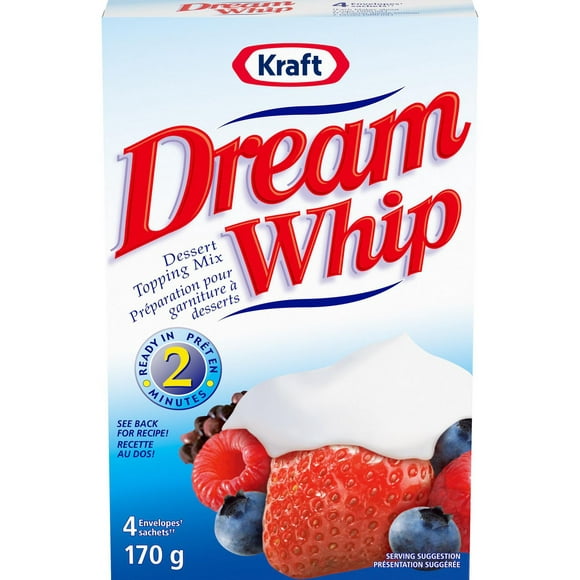 Dream Whip Whipped Topping Mix, 170g