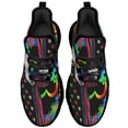 thumbnail image 2 of Autism Acceptance Heart Shoes Trail Running Shoe Non-Slip Breathable Comfortable Sneakers Black Size 4.5, 2 of 7