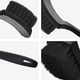 thumbnail image 4 of Cepillo para llantas de coche JAMW accesorios de limpieza para detalles de ruedas lavado automático blanco y negro, 4 of 5