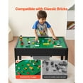 thumbnail image 4 of KFFKFF Kids Wooden Activity Table with Double-Sided Tabletop, Multi-Functional Play Table for Building Blocks, Includes 2 Storage Bins, Suitable for Children Aged 3+, Spacious Design, 4 of 8