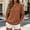 Orange Sweater, variant on Xdegoge Womens Cable Knit Sweaters Crew Neck Long Sleeve Pullover Casual Relaxed Fit Cozy Fall Winter Warm Vintage Chunky Jumper Tops Everyday Fashion Knitwear