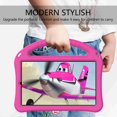 thumbnail image 5 of Dteck Kids Friendly Cover for Lenovo Tab M8 FHD/Tab M8 HD 2019 Tablet TB-8705F 8505F,Anti-Drop Shock Proof Light Weight Convertible Handle Stand Cover (Rose), 5 of 5