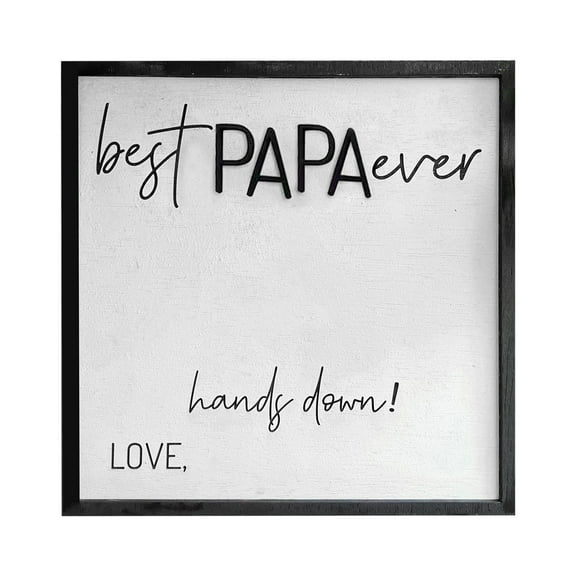 Wovilon Diy Makes Father'S Day Handwritten and Hand-Painted Gifts, Wooden Decorations, and Wooden Plaques,5Ml Home Decor