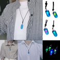 thumbnail image 2 of Lindo Animal Marino Collar Largo Luminoso Medusa Colgante Collar Joyería, 2 of 5