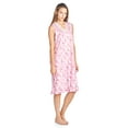 thumbnail image 2 of Casual Nights Women's Sleeveless Floral Lace and Ribbon Nightgown, 2 of 4