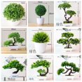 thumbnail image 2 of Árbol de pino Artificial verde Monstera, hierba persa, plantas de eucalipto, bonsái, accesorios para el hogar, dormitorio, decoración para sala de estar, planta falsa Tan Jianjun unisex, 2 of 2