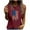 Red, variant on DailyTrove Women's Vintage American Flag Tank Top - Polyester Patriotic & Retro Wear, Stylish for Memorial Day