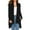 Black, variant on felwors  Long Sleeve Cardigan for Women Open Front Dressy Casual Fall Draped Lightweight Sweaters Cover Up Shrugs White, M