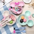 thumbnail image 5 of Cartoon Bowl Tableware Set Dishes Dinner Feeding Plate Green, 5 of 5