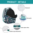 thumbnail image 4 of "Fashionable Butterfly Pattern Bookbag - Spacious College Backpack with Padded Laptop Sleeve, Water-Resistant Fabric, Ergonomic Straps, Trendy School Bag for Women", 4 of 6