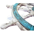 thumbnail image 4 of Nagina International Premium Rustic Antique Color Buffed Sailor's Nautical Ship Wheel (42 Inches), 4 of 6