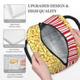 thumbnail image 5 of Haiem Popcorn Printed Lunch Bag Women, Lunch Box Lunch Bag for Women, Small Leakproof Cute Lunch Tote Large Capacity Reusable Insulated Cooler Lunch Container, 5 of 6