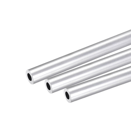 Produktbild von DMiotech 3er-Pack Aluminium-Rundrohr – 8 Mm Außen-, 6 Mm Innendurchmesser, 250 Mm Länge, 6063 Alu, Für Maschinenbau, Möbel & DIY-Projekte