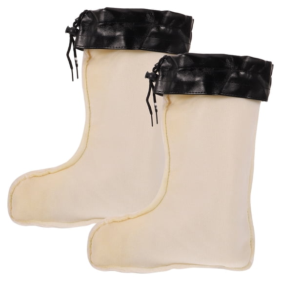 HONMEET Women's Boot Liners 1 Pair Rain Boot Socks Liner Warm Insulated Cotton Socks for Rainy Days Comfort and