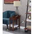 thumbnail image 6 of Pemberly Row Flip-Top End Table with Charging Station in Espresso Wood, 6 of 9