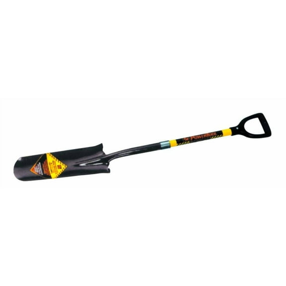 Structron Drain Spade Yellow Fiberglass Handle D-Grip