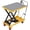 330lb yellow, variant on Hydraulic Lift Table Cart 500 lbs Capacity 28.5 In Scissor Lift Platform with PU Wheels and Non-Slip Pad Manual Work Table for Material Handling Yellow