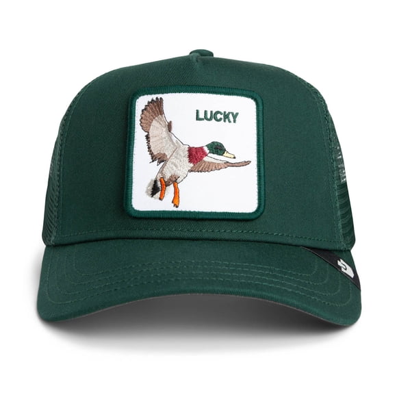 GOORIN Gorra trucker unisex - Gorra, parche frontal, talla única The Lucky Duck