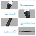 thumbnail image 6 of VR Game Controller Accessories, VR Long Arms Grips for Meta Quest 3 Beat Saber Golf Club Baseball-White, 6 of 7