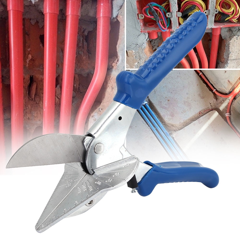 OTVIAP Multifunctional Trunking Shears 45° Angle Scissors for Rubber