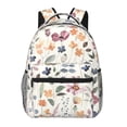 thumbnail image 1 of Disketp Watercolor Floral Mochila Estampada para Hombre y Mujer – Mochila Ligera Clásica con Múltiples Bolsillos para Universidad, Trabajo y Viajes-One Size, 1 of 5