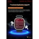 thumbnail image 5 of Reloj inteligente con pantalla AMOLED, llamadas Bluetooth y monitoreo de salud mejorado, 5 of 5