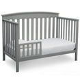 thumbnail image 4 of Delta Children Gateway 4-in-1 Convertible Baby Crib, Grey, 4 of 9
