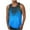 Blue, variant on ZCFZJW Fitness T-Shirts for Men Loose Soft Casual Tie Dye Gradient Print Summer Sleeveless Vest Quick Dry Athletic Workout Tank Tops Green XXL