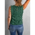thumbnail image 5 of Asyoly Women's Lace V-Neck Blouse Casual Sleeveless Shirt Elegant Tanks Tops, 5 of 5