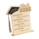 thumbnail image 1 of Decoraciones de graduación, regalos de graduación, accesorios, placa de madera con soporte, Estilo A, 1 of 9