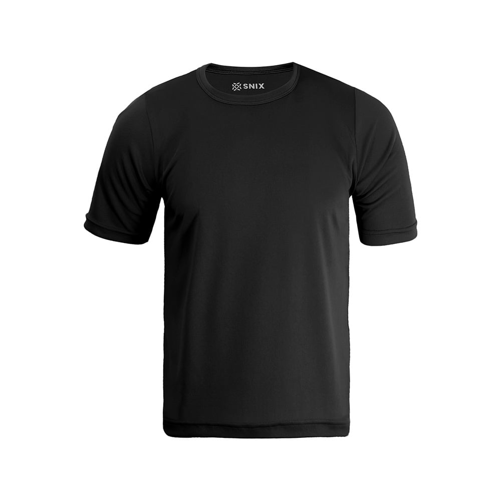 Polera Deportiva Infantil Dry Fit Negra Talla 16 Knasta Chile