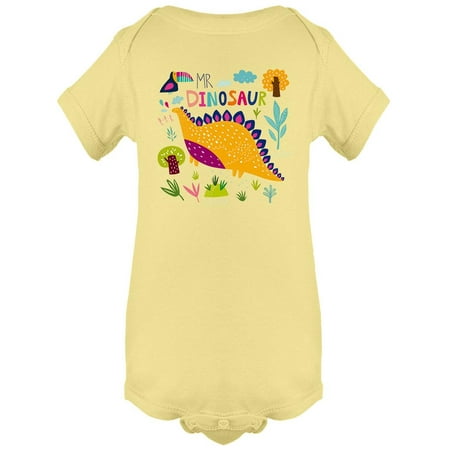 

Mr Dinosaur Bodysuit Infant -Image by Shutterstock 18 Months