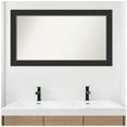 thumbnail image 5 of Amanti Art Custom Wall and Bathroom Mirror (25 x 45 in.), Corvino Black Frame, 5 of 7