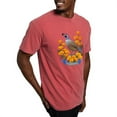 thumbnail image 4 of CafePress - California Quail & Golden Poppy Men's Comfort Colo - Mens Comfort Colors Shirt, 4 of 5