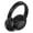 Black, variant on RCA WAVE-76 Audixa Bluetooth Flat-Folding On-Ear Headphones with Mics, ANC, On-Ear Controls, 3D Earpads, up to 12 Hours Play Time , Silver