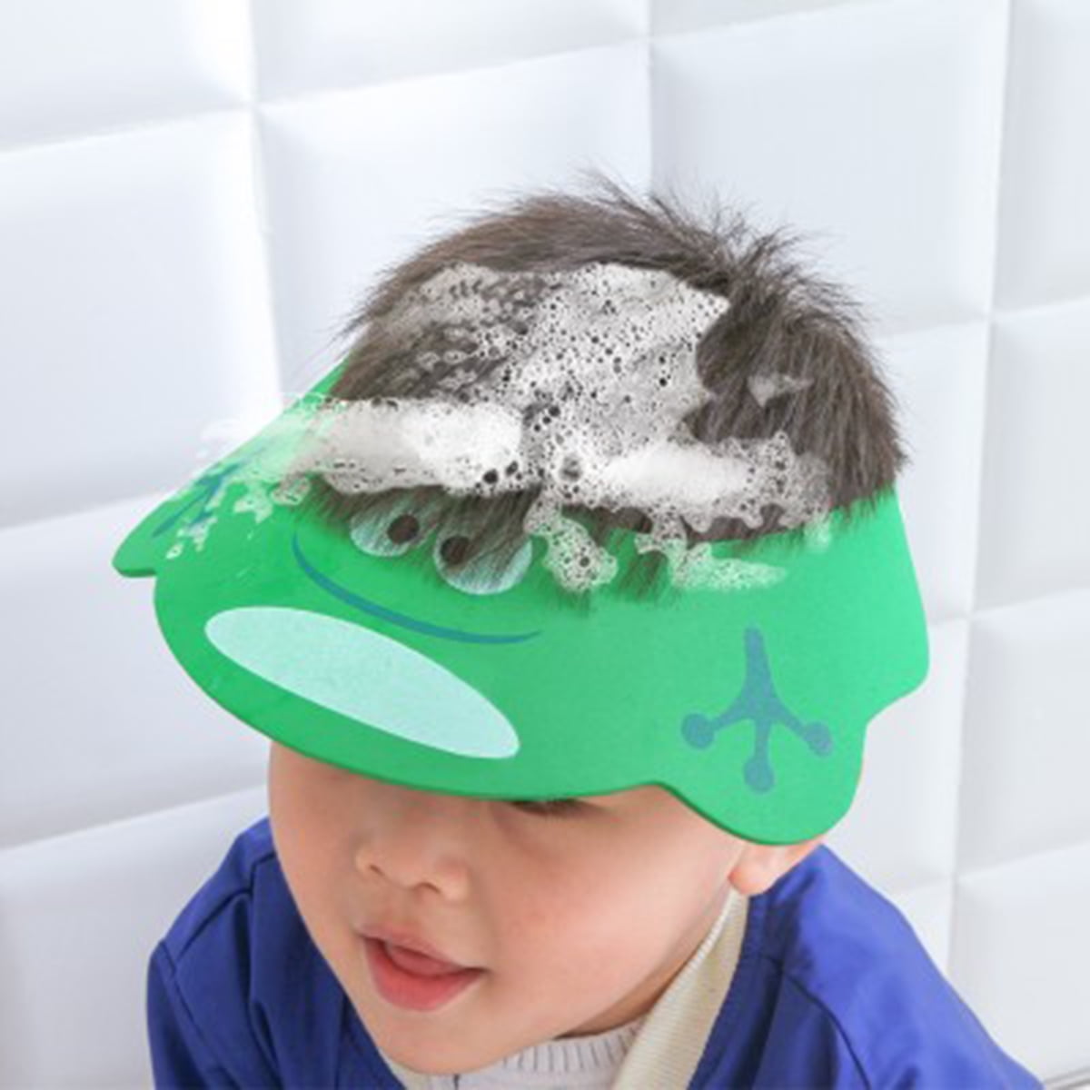 baby hair bath cap
