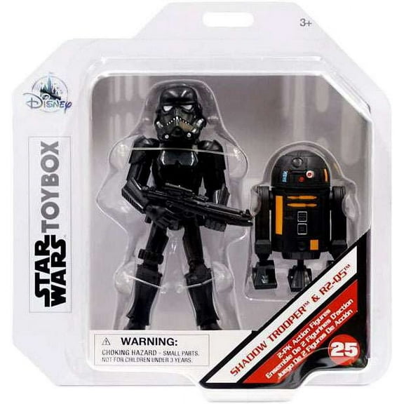 Disney Star Wars Shadow Trooper and R2-Q5 Action Figure Toybox New with Box