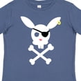 thumbnail image 4 of Inktastic Cute Easter Pirate Bunny with Eyepatch and Earring Boys or Girls Toddler T-Shirt, 4 of 5