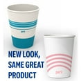 thumbnail image 2 of Perk Paper Hot Cup 12 Oz. White/Blue 500/Carton PK54367CT, 2 of 8