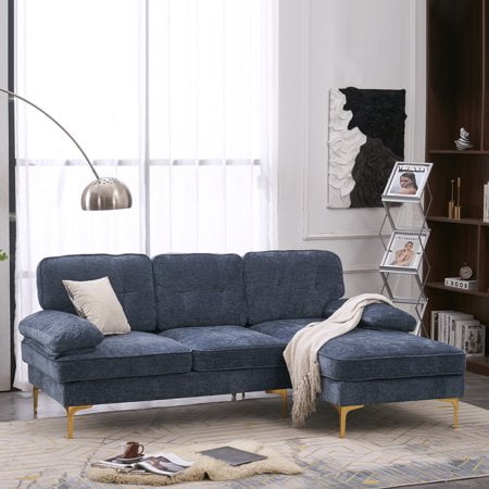 Ktaxon Comfortable L Shaped Sectional Sofa, 83