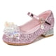 thumbnail image 1 of Zapatos de tacón alto para niñas, moda de primavera y otoño, zapatos de princesa para niñas, zapatos de cristal para niños, zapatos para niños, 1 of 6