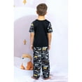 thumbnail image 5 of DC Comics Batman Boys 3 Piece Pajama Set Sleepwear, Camo, Size: 8, 5 of 10