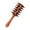 Orange, variant on Curly Styling Comb with Extended Bouncing Teeth for Gentle Detangling and Scalp Massage Ideal for Daily Hair Care and Smooth Styling Results