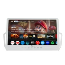 SYLVOX 15.6" Portable TV, 1080P Google TV with Rechargable Battery 6H/10000 mAh, IP66 Waterproof